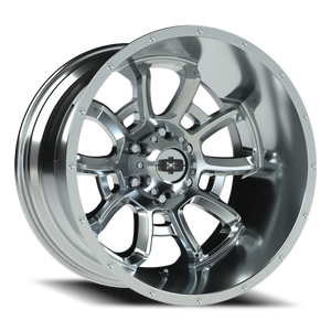 Vision Wheel 415 Chrome 20x12 -51 6x139.7mm 106.2mm - Wheelwiz