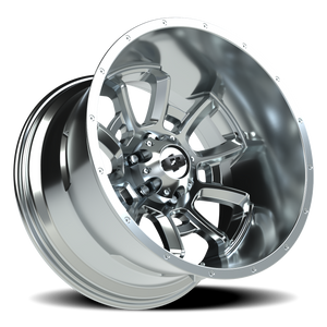 Vision Wheel 415 Chrome 20x12 -51 6x139.7mm 106.2mm - Wheelwiz