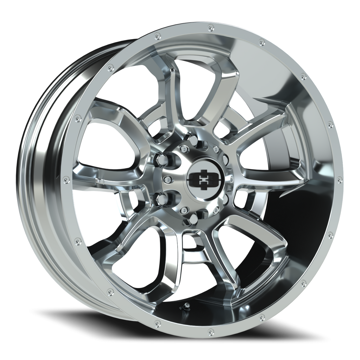 Vision Wheel 415 Chrome 20x9 0 6x139.7mm 78.1mm - Wheelwiz
