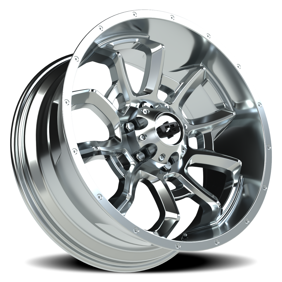 Vision Wheel 415 Chrome 20x9 0 6x139.7mm 78.1mm - Wheelwiz