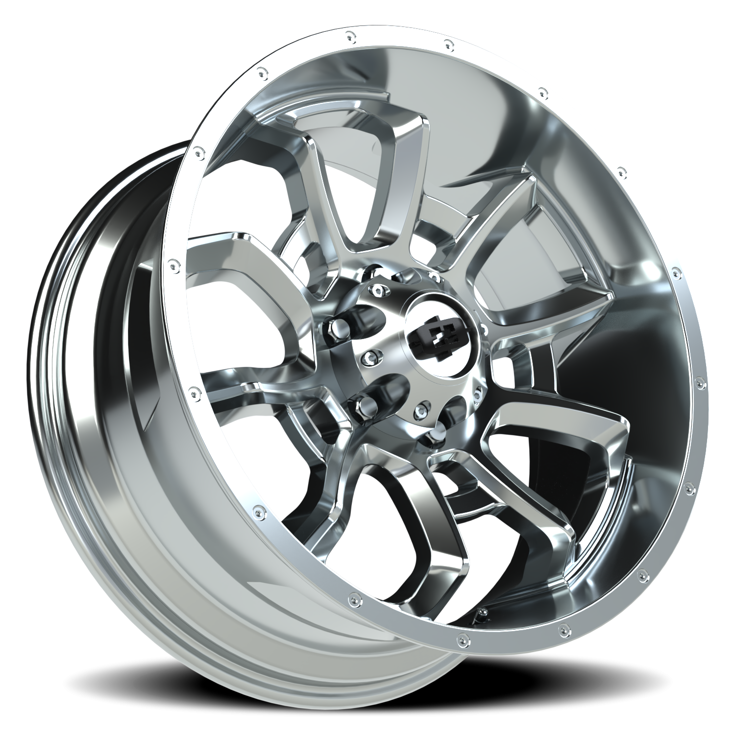 Vision Wheel 415 Chrome 20x9 0 6x139.7mm 78.1mm - Wheelwiz