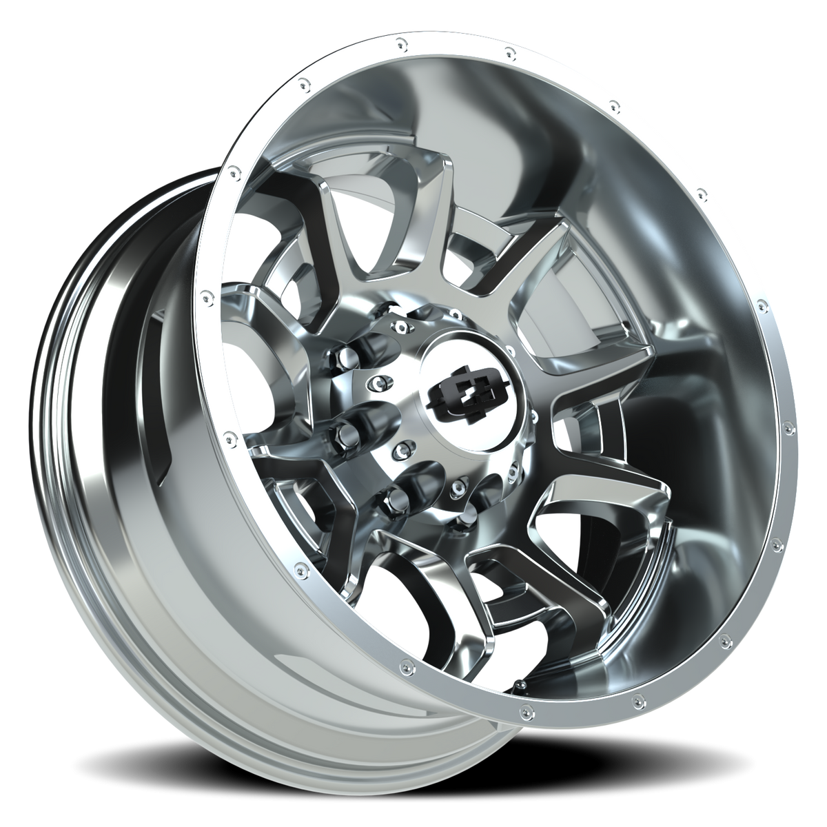 Vision Wheel 415 Chrome 20x10 -25 8x170mm 125.2mm - Wheelwiz