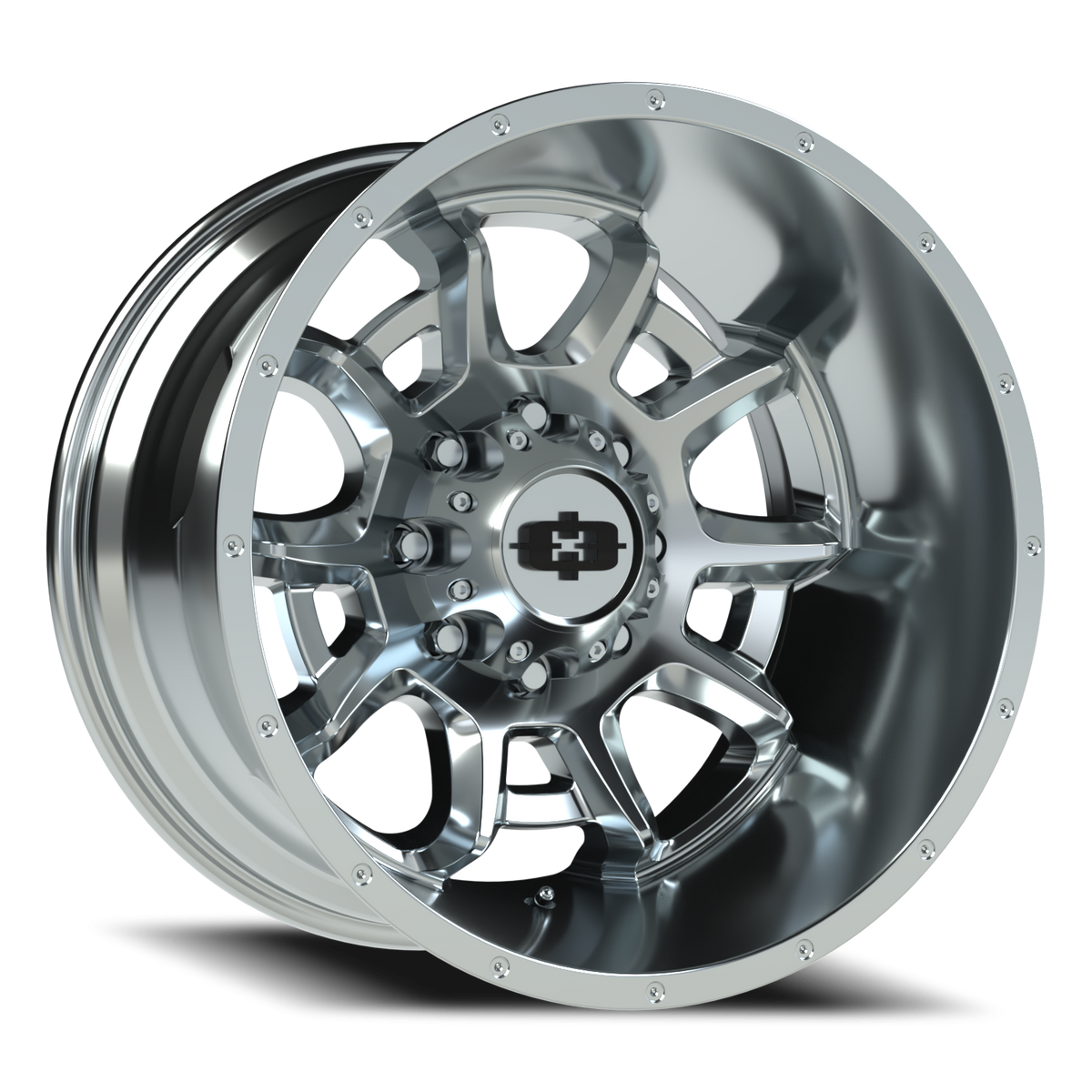 Vision Wheel 415 Chrome 20x12 -51 8x180mm 124.2mm - Wheelwiz