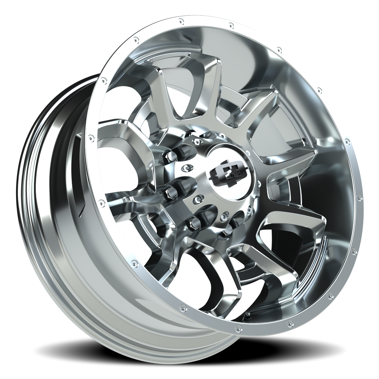 Vision Wheel 415 Chrome 20x9 +12 8x170mm 125.2mm - Wheelwiz