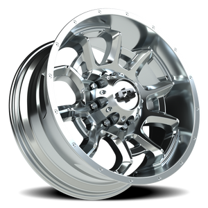Vision Wheel 415 Chrome 20x9 +12 8x170mm 125.2mm - Wheelwiz