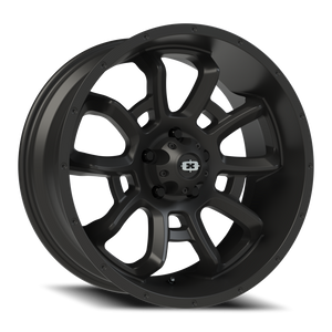 Vision Wheel 415 Satin Black 20x9 -12 5x139.7mm 108mm - Wheelwiz