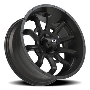 Vision Wheel 415 Satin Black 20x9 +12 5x139.7mm 108mm - Wheelwiz