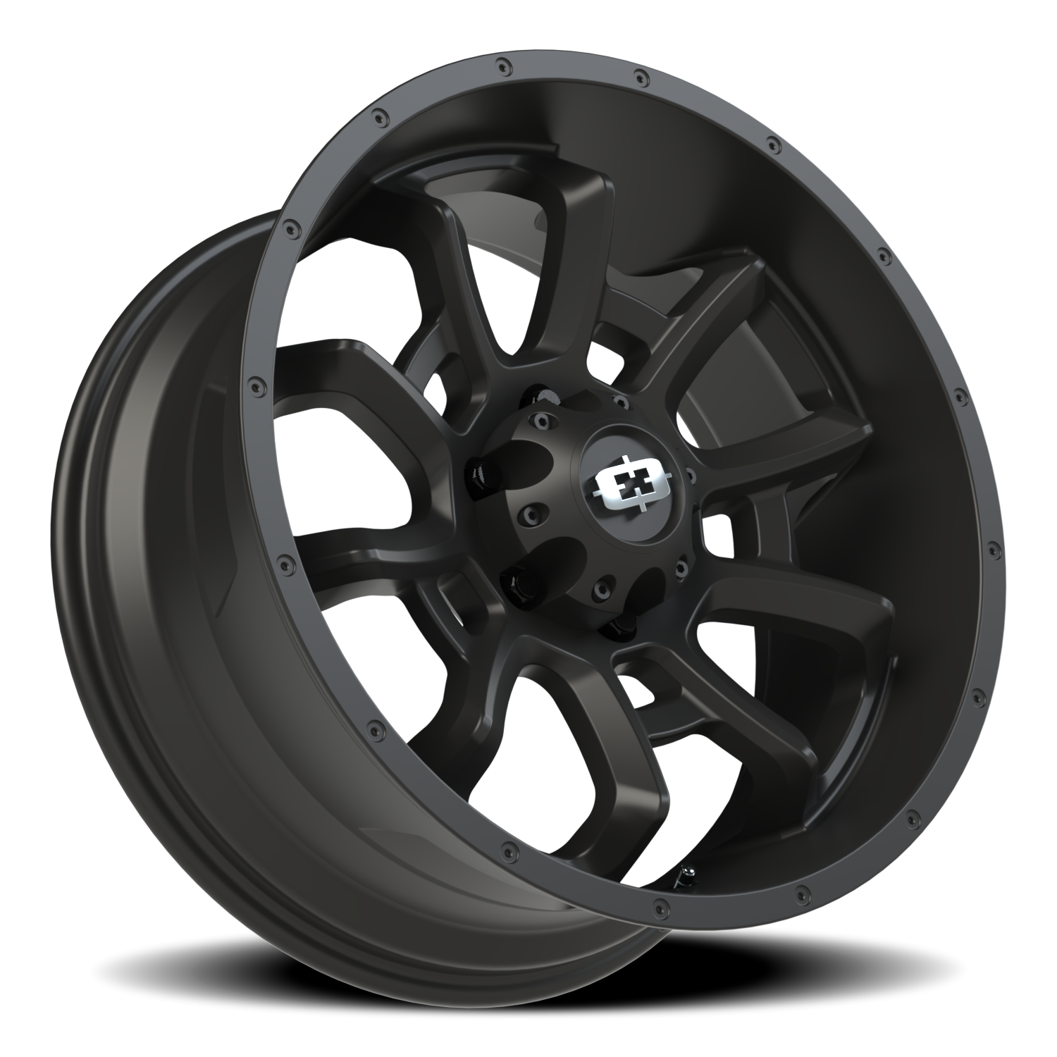 Vision Wheel 415 Satin Black 20x9 +12 6x139.7mm 106.2mm - Wheelwiz