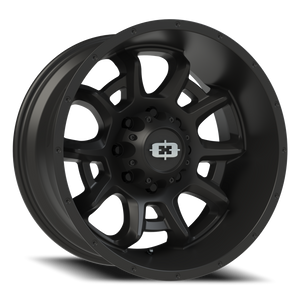 Vision Wheel 415 Satin Black 20x10 -25 8x165.1mm 125.2mm - Wheelwiz