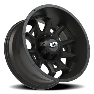 Vision Wheel 415 Satin Black 20x10 -25 8x165.1mm 125.2mm - Wheelwiz