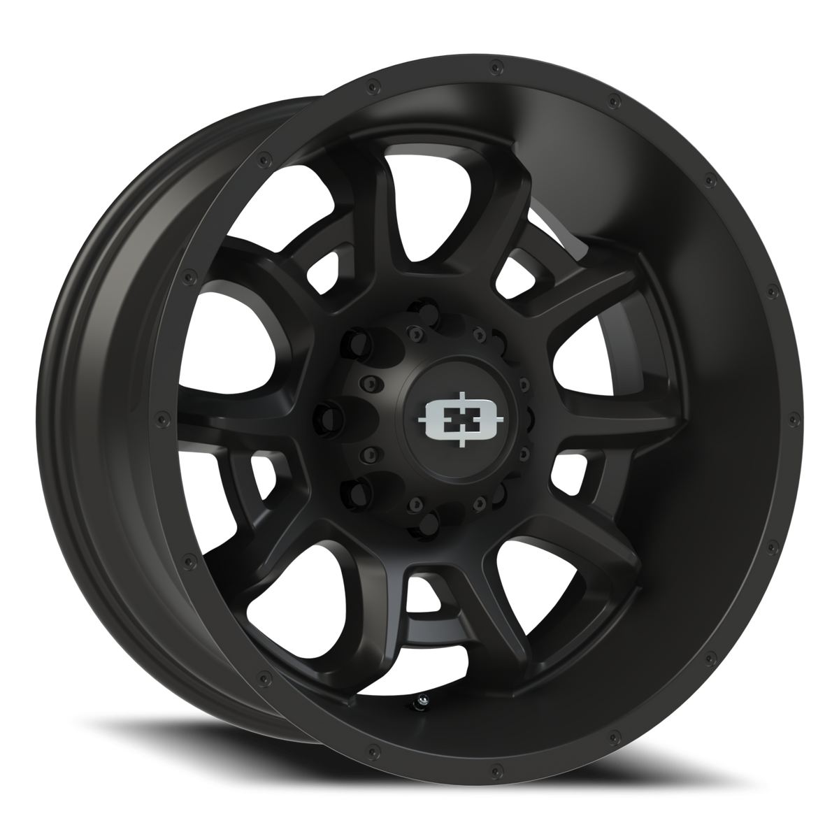 Vision Wheel 415 Satin Black 20x10 -25 8x180mm 124.2mm - Wheelwiz