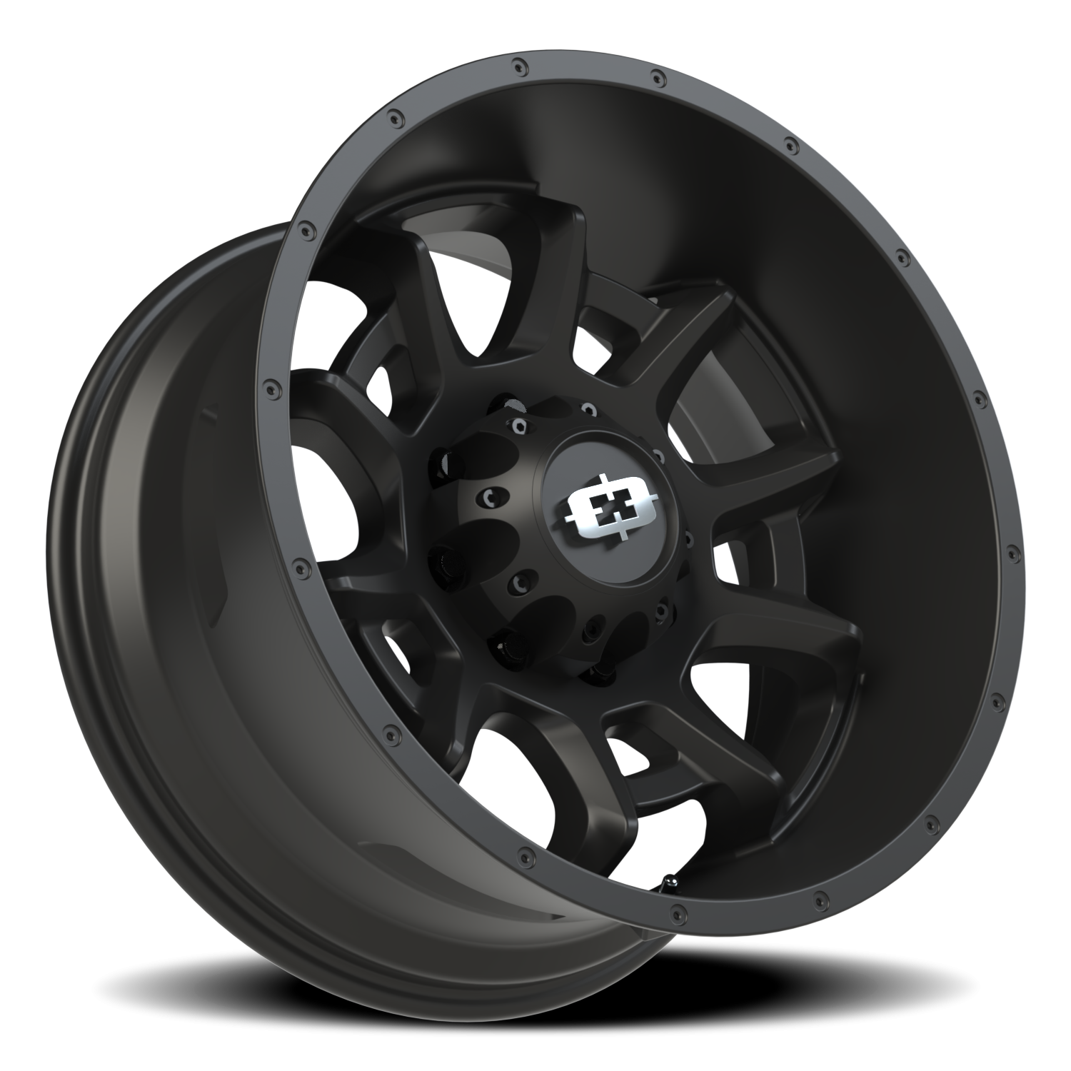 Vision Wheel 415 Satin Black 20x10 -25 8x180mm 124.2mm - Wheelwiz