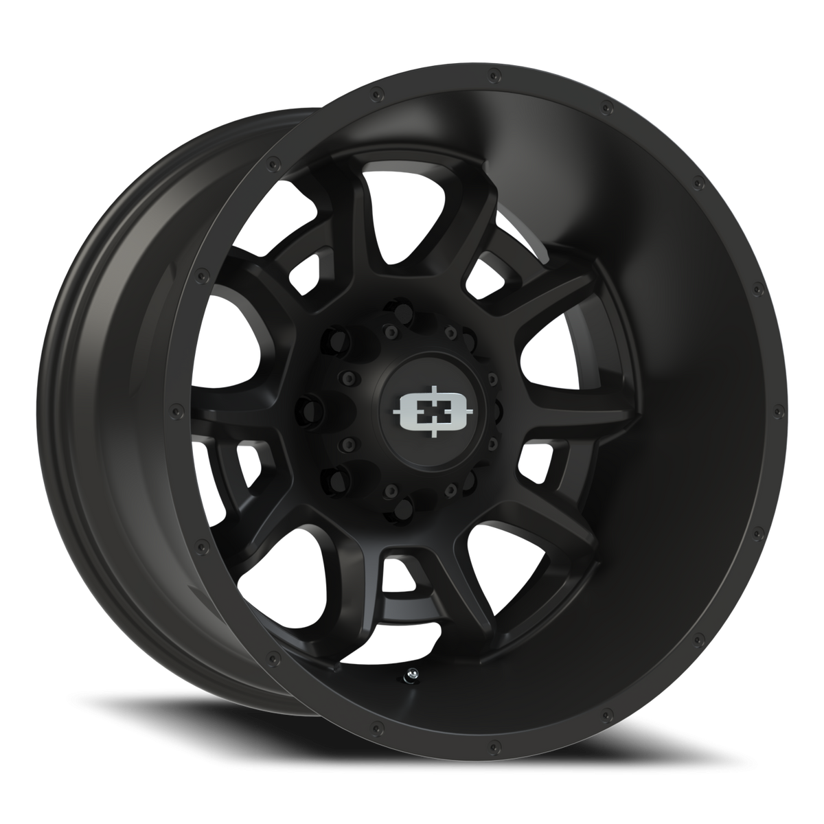 Vision Wheel 415 Satin Black 20x12 -51 8x180mm 124.2mm - Wheelwiz