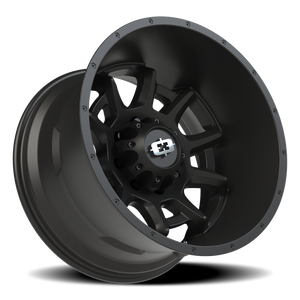Vision Wheel 415 Satin Black 20x12 -51 8x180mm 124.2mm - Wheelwiz