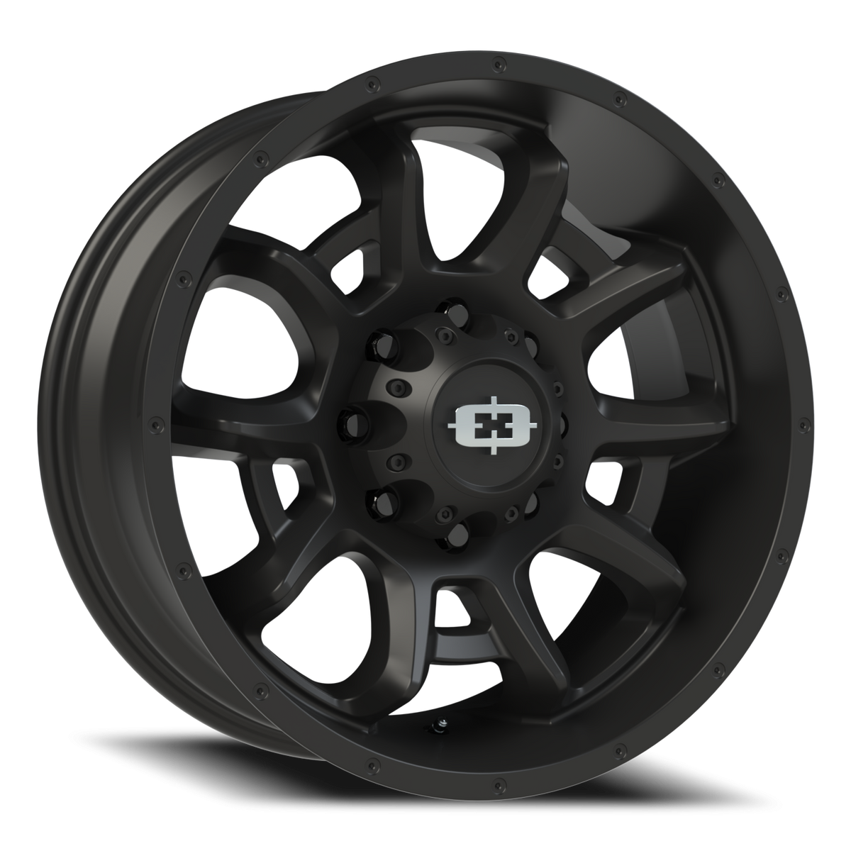 Vision Wheel 415 Satin Black 20x9 +12 8x170mm 125.2mm - Wheelwiz