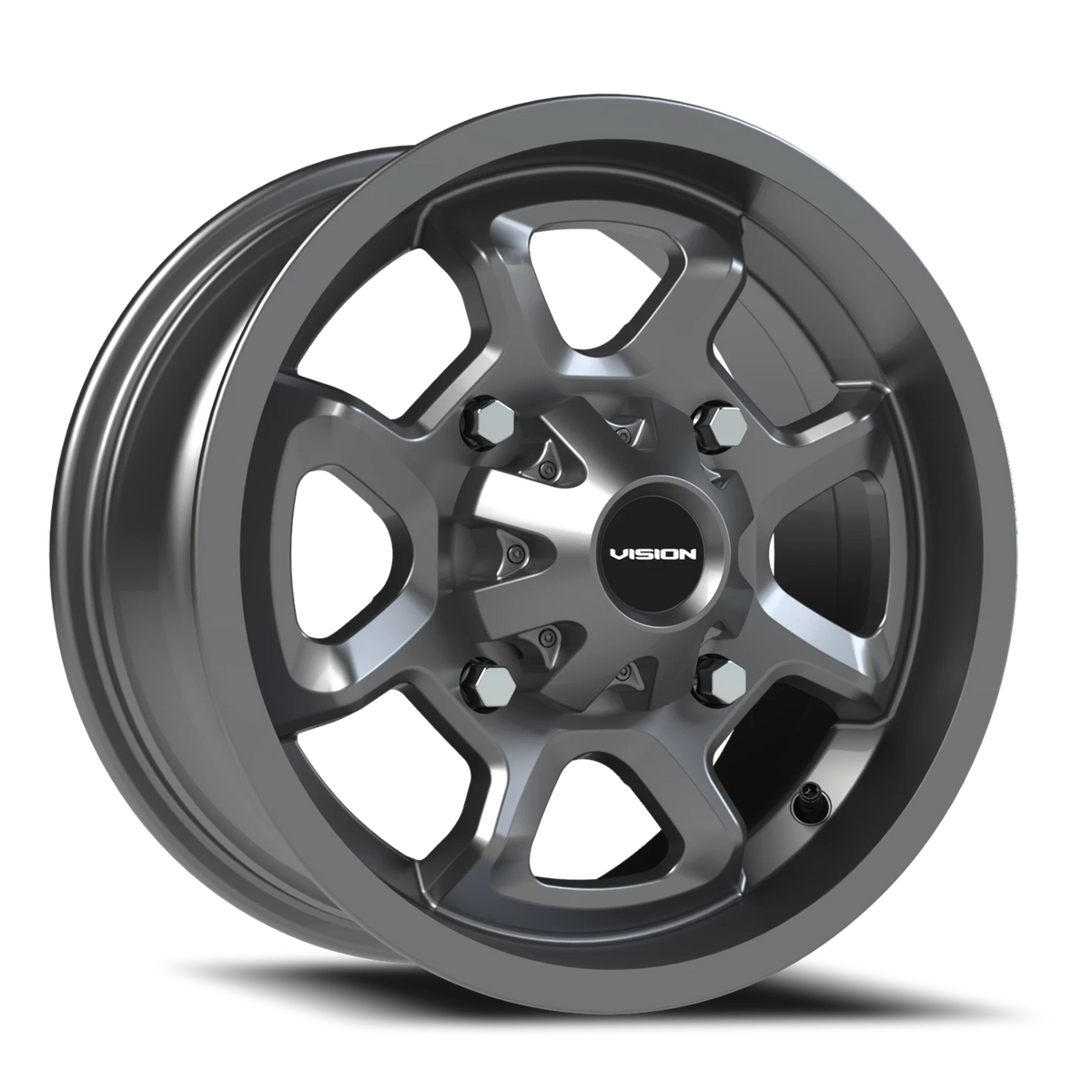 Vision Wheel 415 Gunmetal 14x7 +38 4x136mm 110.5mm - Wheelwiz