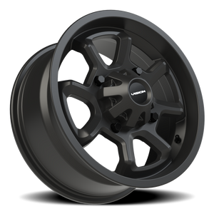 Vision Wheel 415 Matte Black 15x7 +38 4x136mm 110.5mm - Wheelwiz