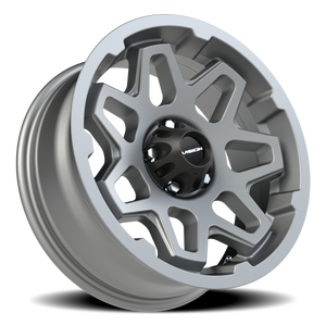 Vision Wheel 416 Satin Grey 17x7 0 5x114.3mm 83mm - Wheelwiz