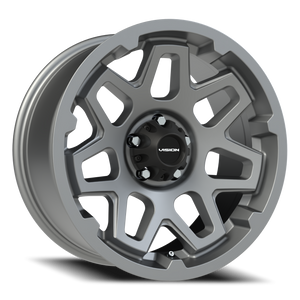 Vision Wheel 416 Satin Grey 18x9 +18 5x114.3mm 83mm - Wheelwiz