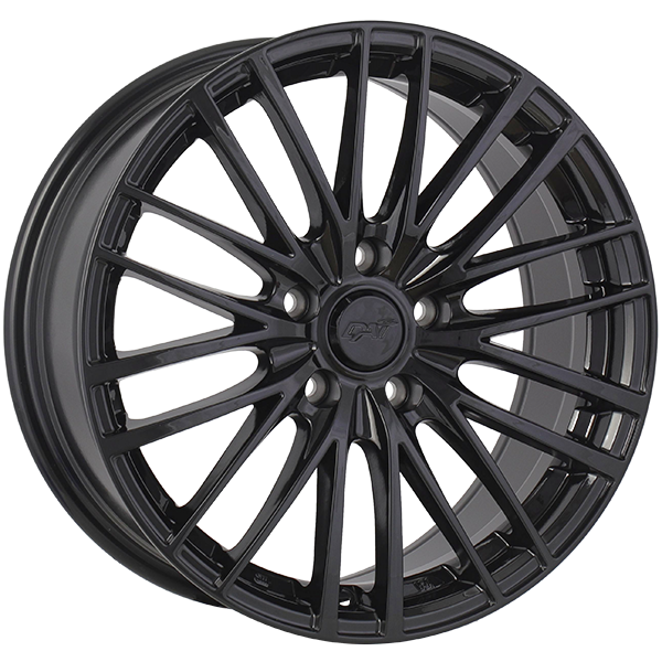 DAI COSMOS Gloss Black 15x6.5 +40 4x100mm 73.1mm - Wheelwiz