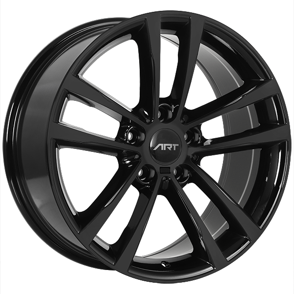 ART Replica REPLICA 132 Gloss Black 17x8 +35 5x120mm 72.6mm - WheelWiz