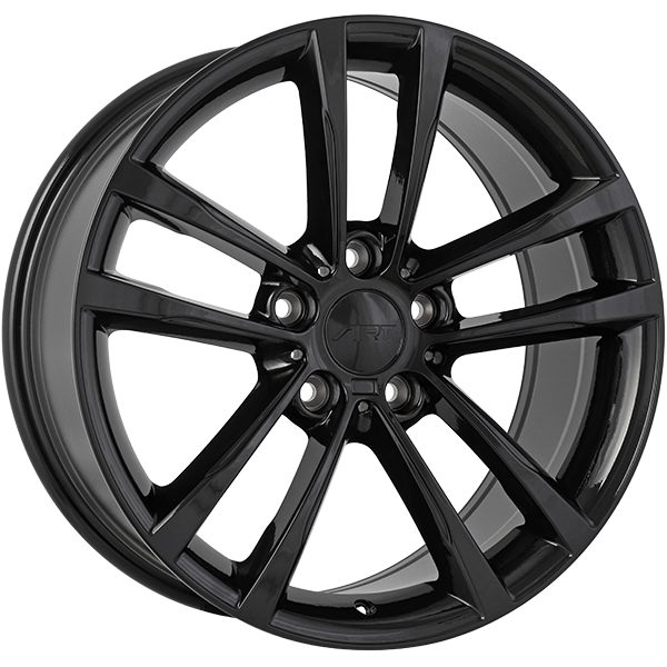 ART Replica REPLICA 132 Gloss Black 18x8 +35 5x120mm 72.6mm - Wheelwiz