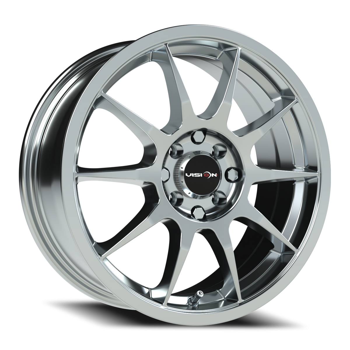 Vision Wheel 425 Chrome 16x7 +38 4x100mm 73.1mm - Wheelwiz