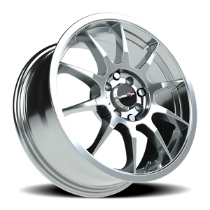 Vision Wheel 425 Chrome 16x7 +38 4x100mm 73.1mm - Wheelwiz