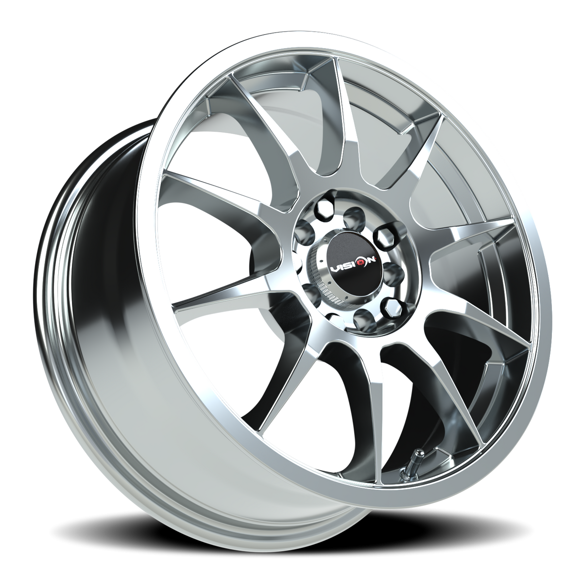 Vision Wheel 425 Chrome 16x7 +38 5x110mm 73.1mm - Wheelwiz