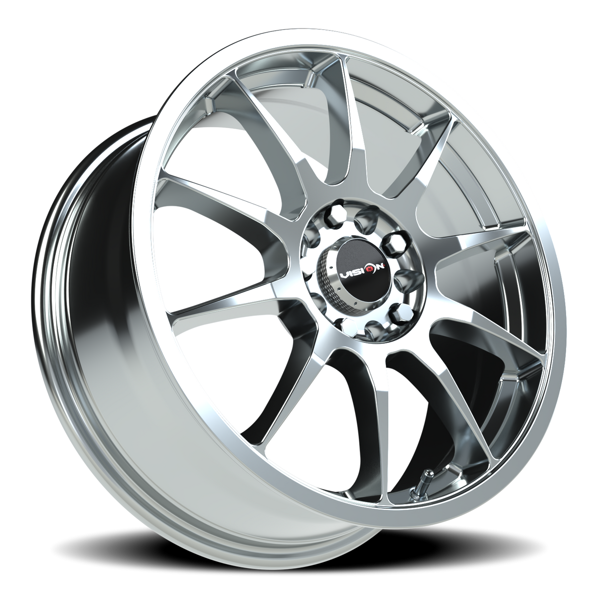 Vision Wheel 425 Chrome 17x7 +38 5x105mm 73.1mm - Wheelwiz