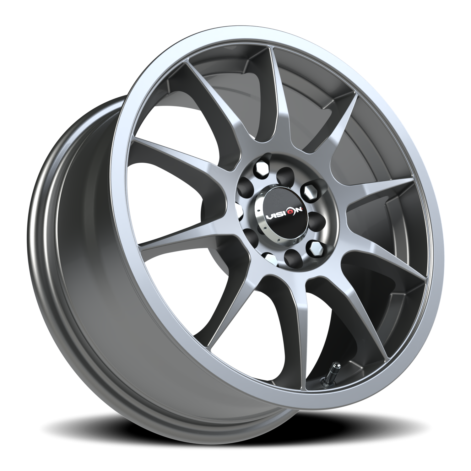 Vision Wheel 425 Gunmetal 16x7 +38 5x112mm 73.1mm - Wheelwiz