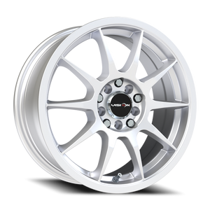 Vision Wheel 425 Hyper Silver 16x7 +48 5x112mm 73.1mm - Wheelwiz