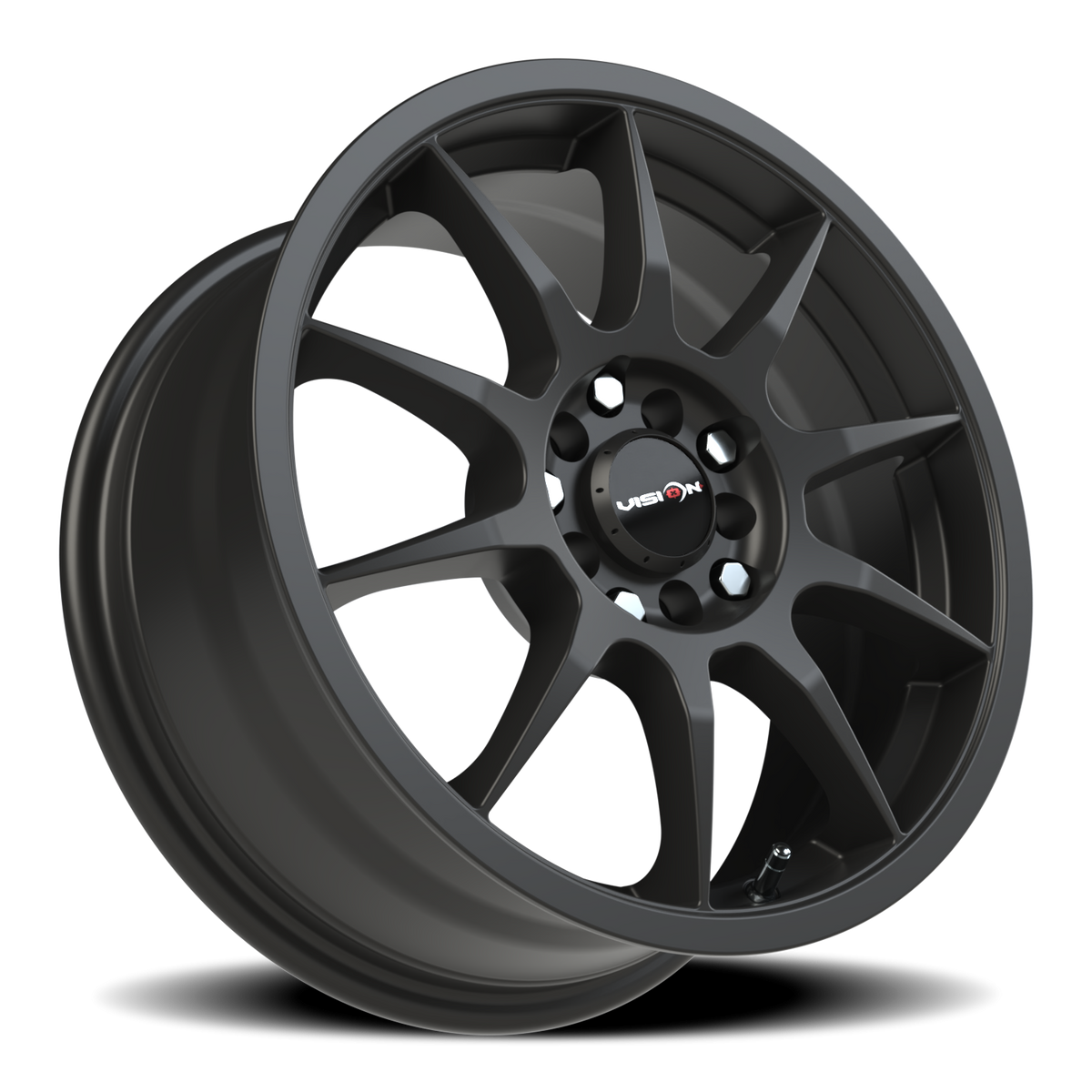 Vision Wheel 425 Matte Black 16x7 +38 5x110mm 73.1mm - Wheelwiz