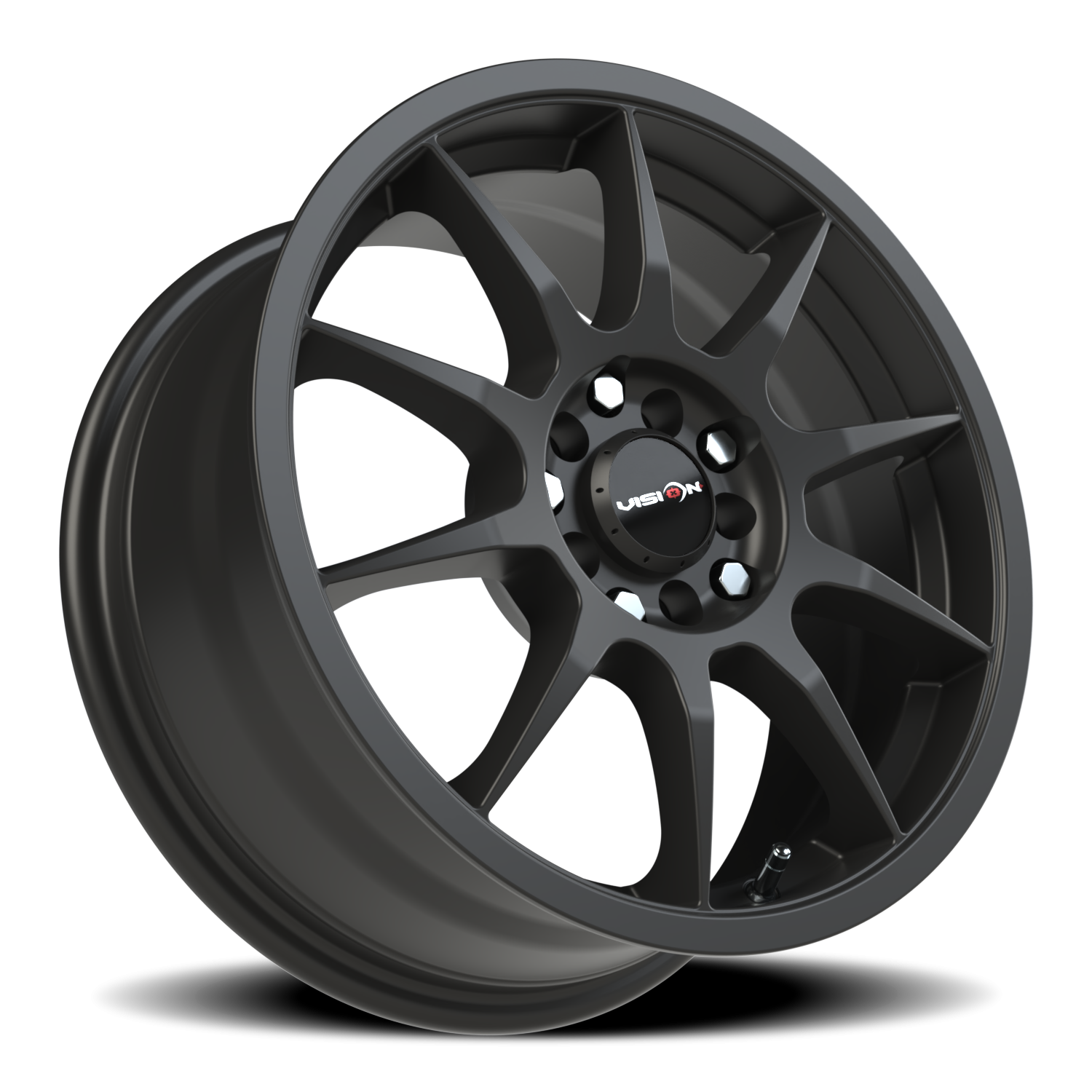 Vision Wheel 425 Matte Black 16x7 +38 5x110mm 73.1mm - Wheelwiz
