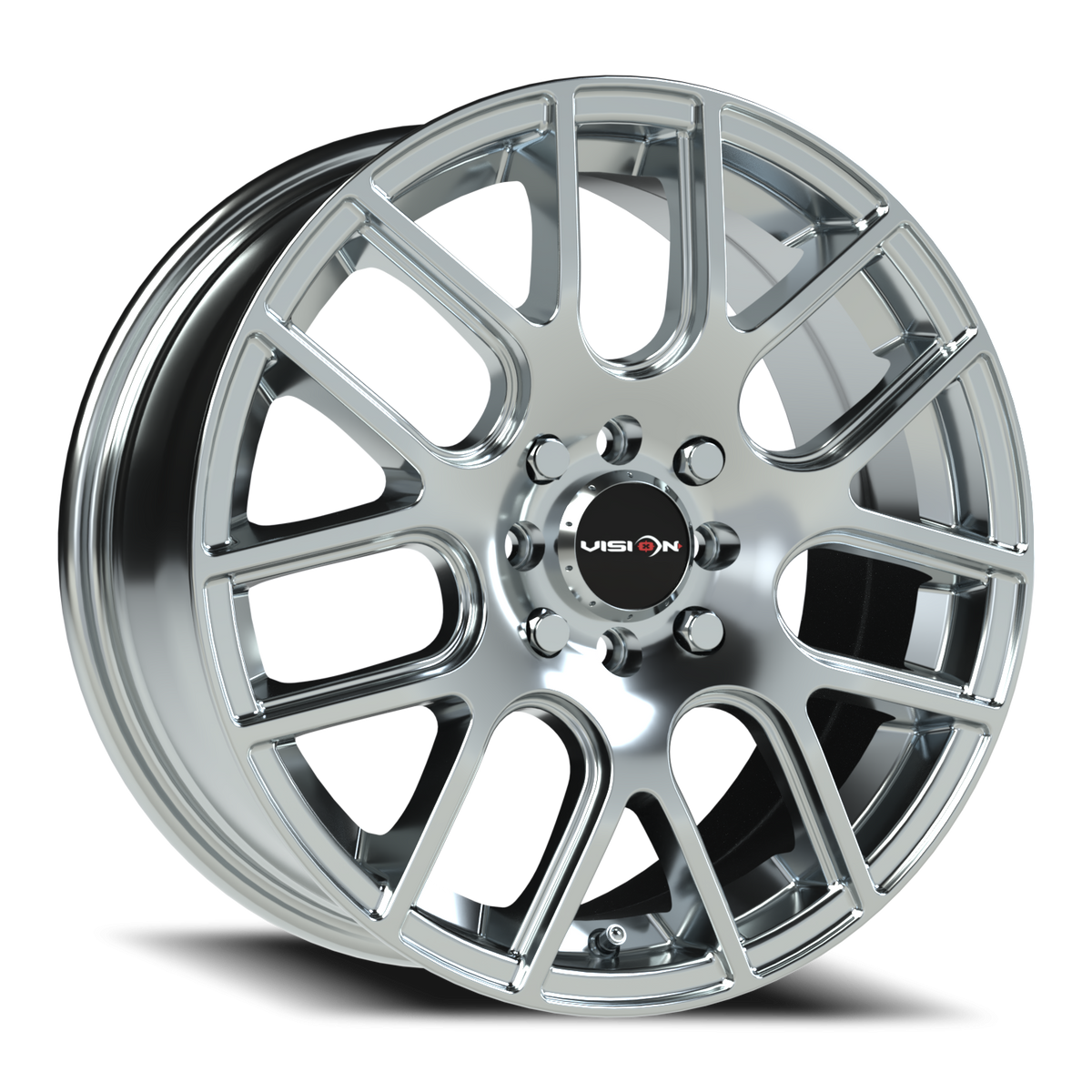 Vision Wheel 426H Chrome 16x7 +38 4x100mm 73.1mm - Wheelwiz