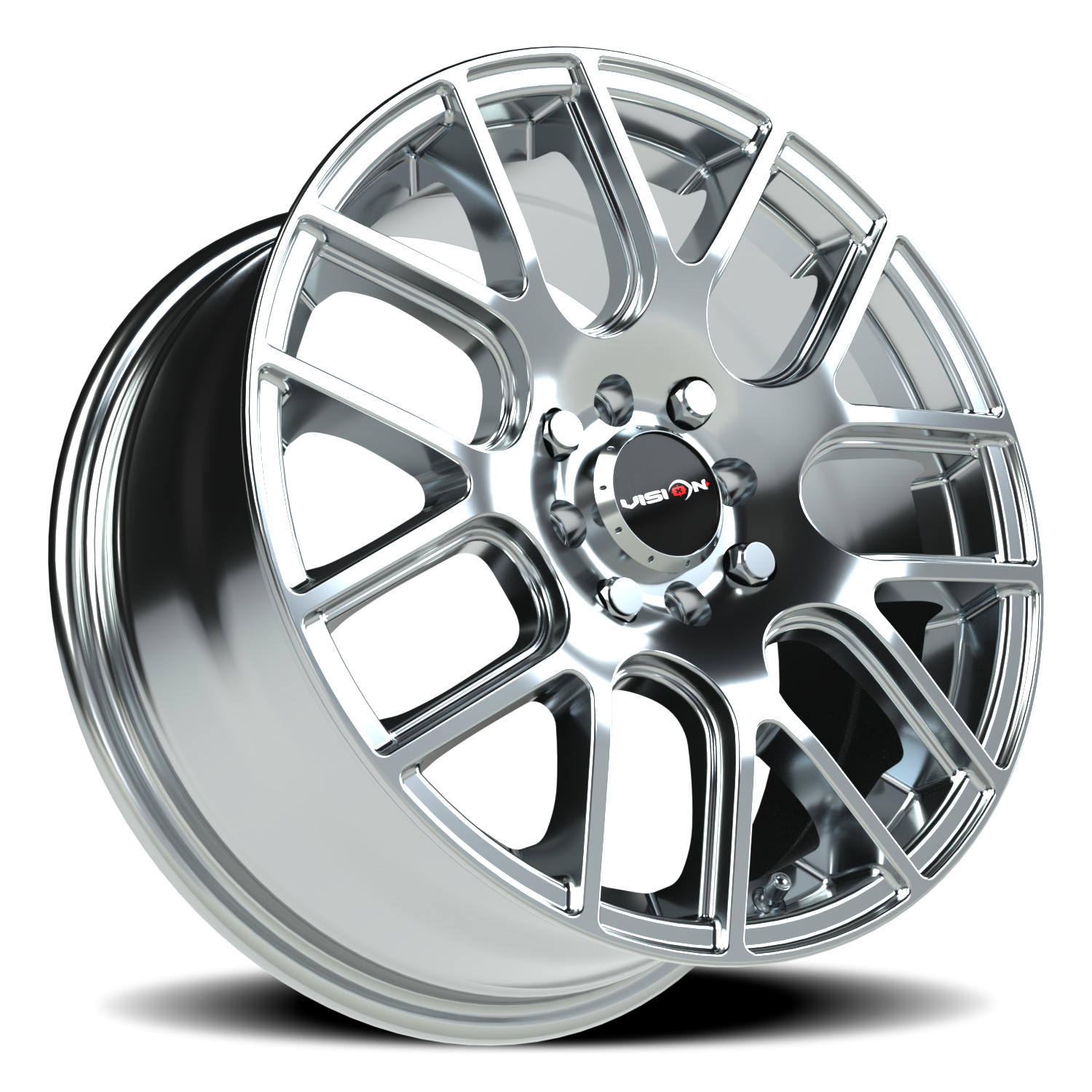 Vision Wheel 426H Chrome 16x7 +38 4x100mm 73.1mm - Wheelwiz