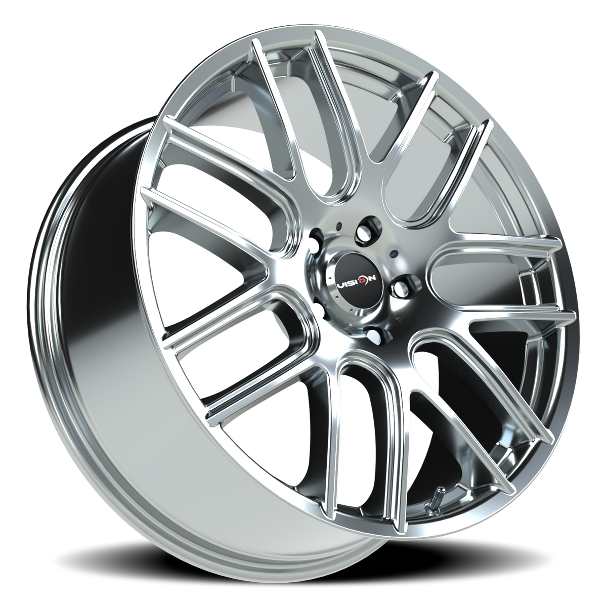 Vision Wheel 426H Chrome 20x8.5 +40 5x114.3mm 73.1mm - Wheelwiz