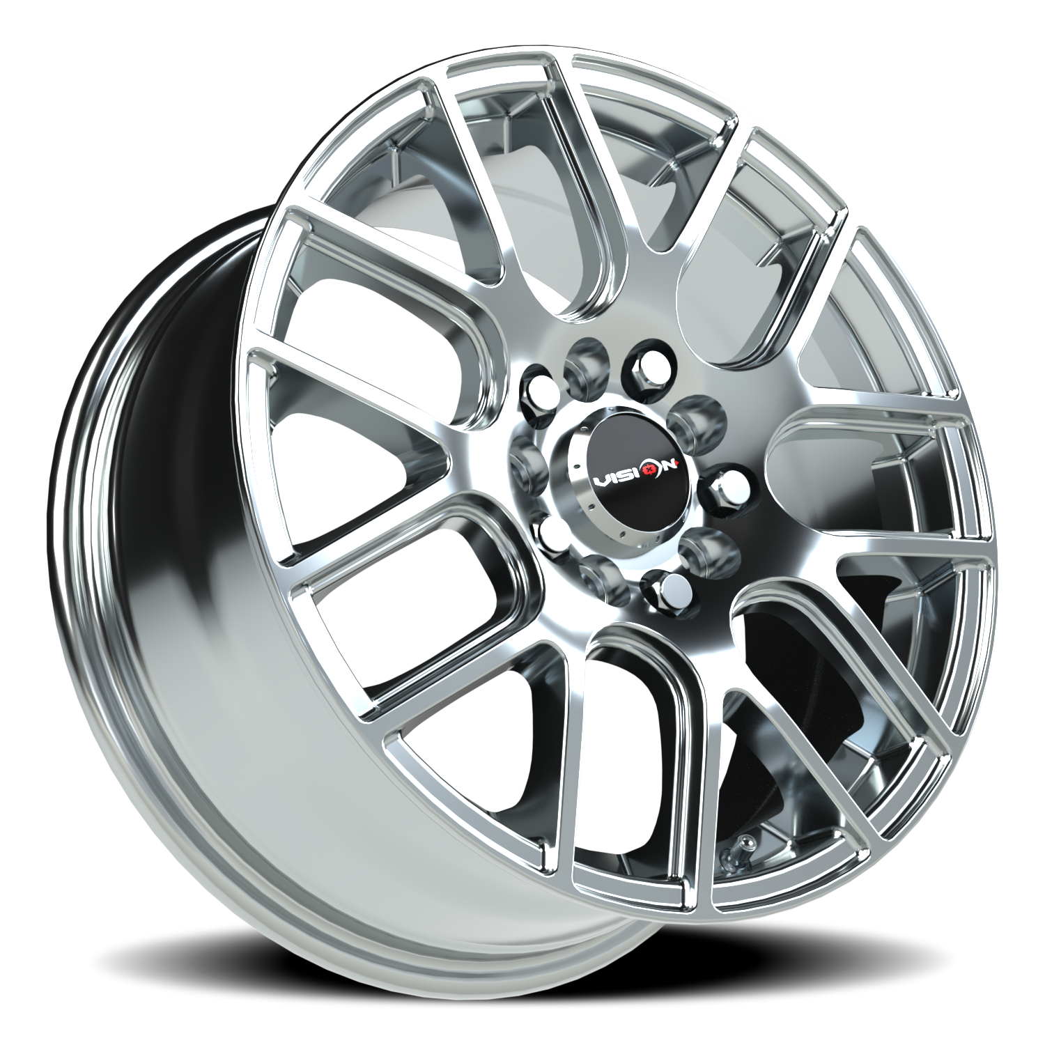 Vision Wheel 426H Chrome 16x7 +38 5x105mm 73.1mm - Wheelwiz