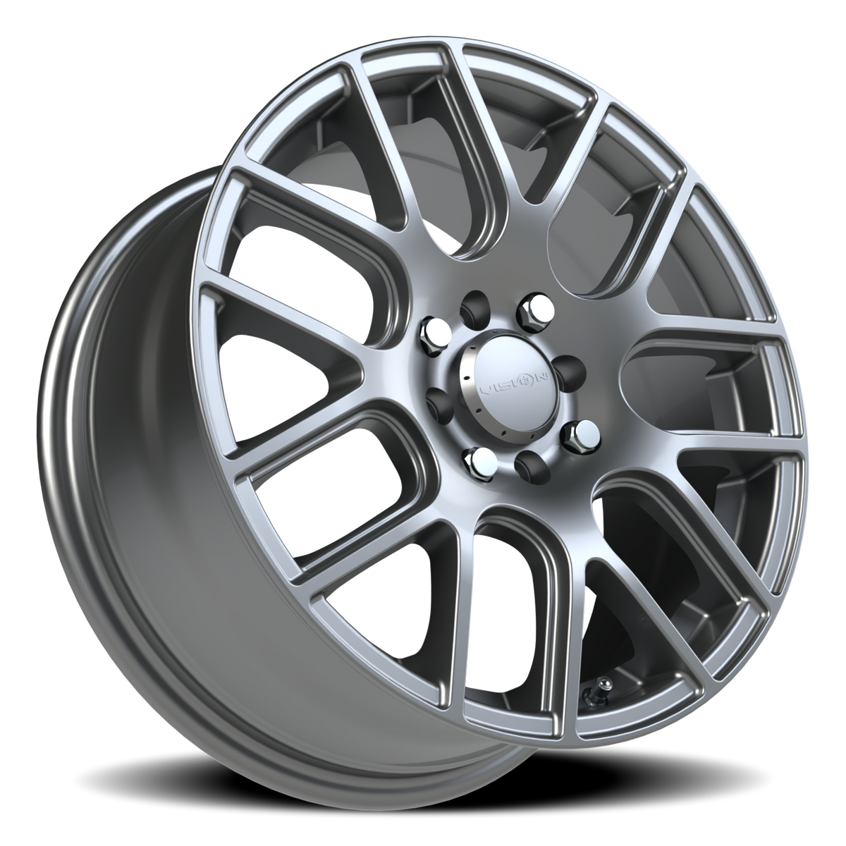 Vision Wheel 426H Gunmetal 16x7 +38 4x100mm 73.1mm - Wheelwiz