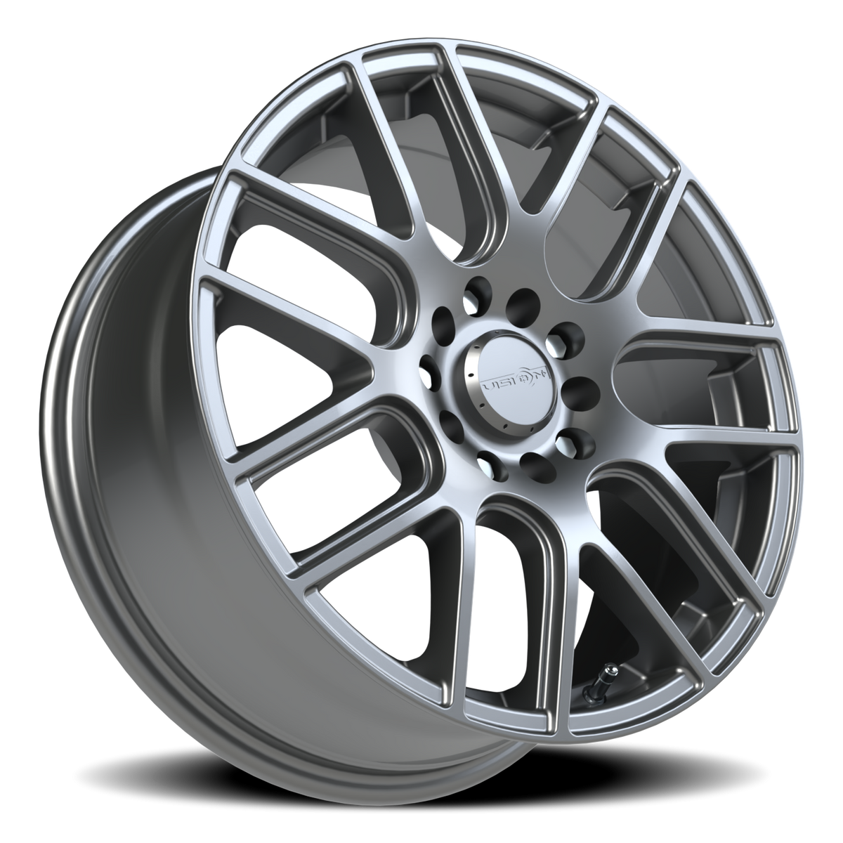 Vision Wheel 426H Gunmetal 17x7.5 +38 5x112mm 73.1mm - Wheelwiz