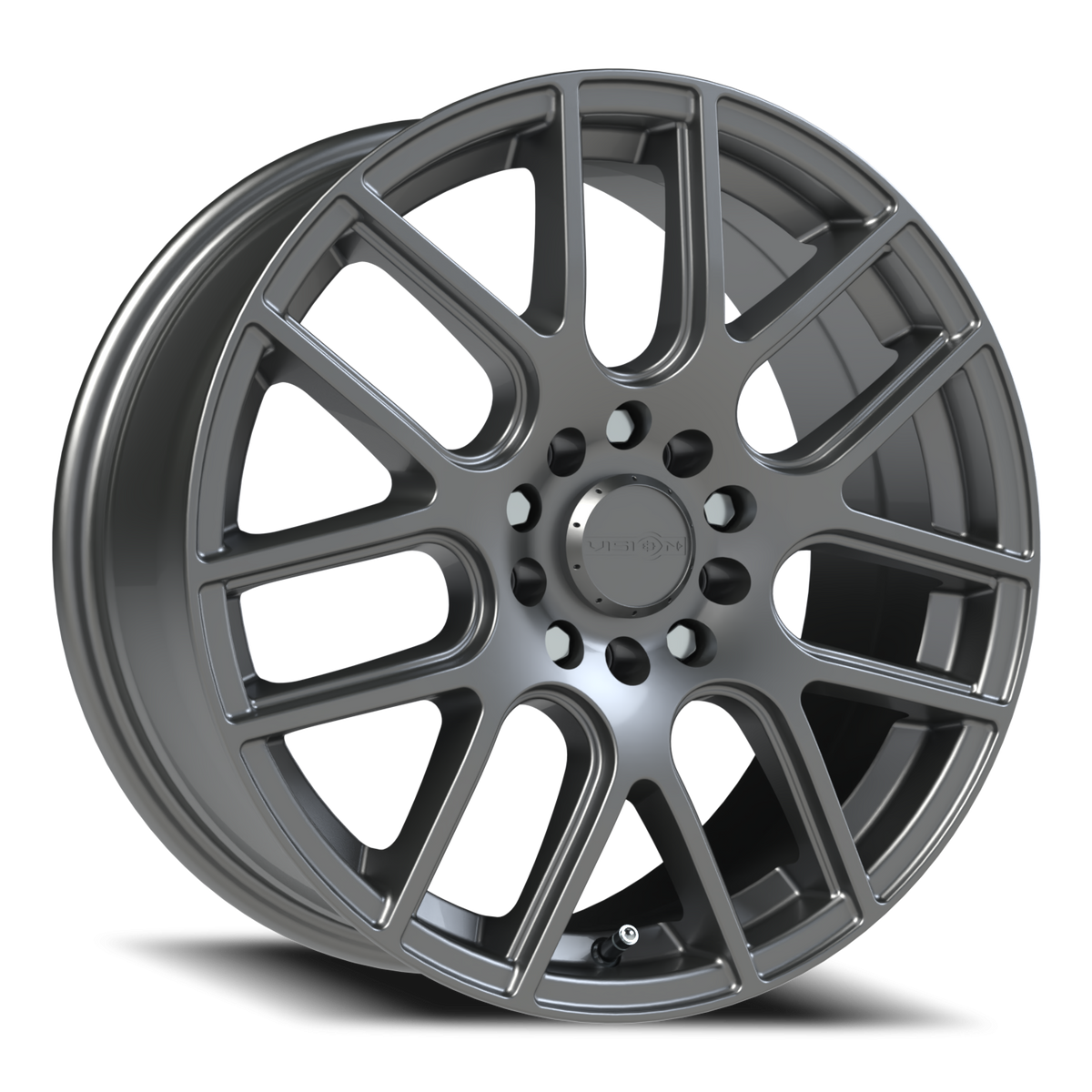 Vision Wheel 426H Gunmetal 17x7.5 +38 5x114.3mm 73.1mm - Wheelwiz