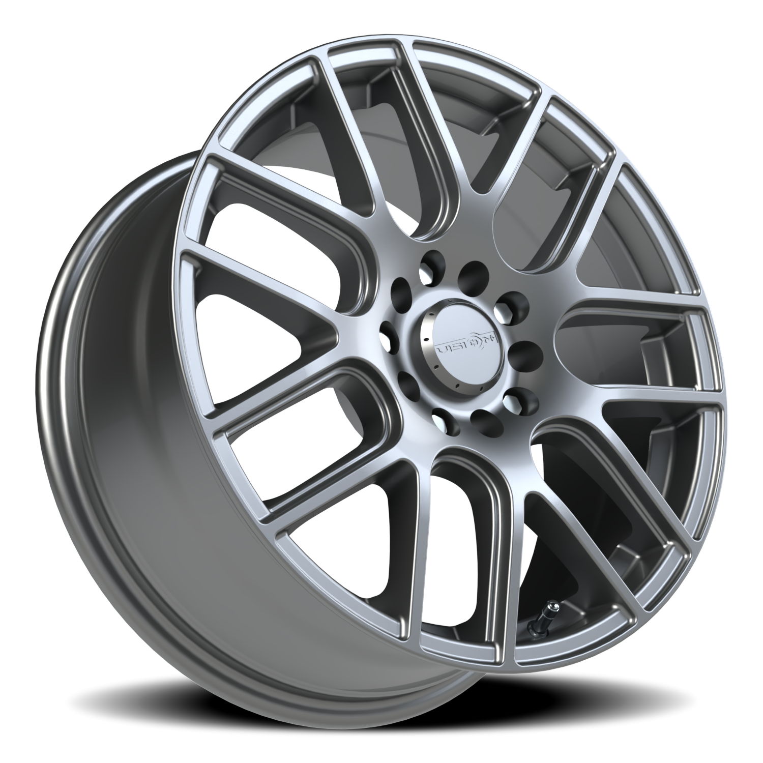 Vision Wheel 426H Gunmetal 17x7.5 +38 5x114.3mm 73.1mm - Wheelwiz