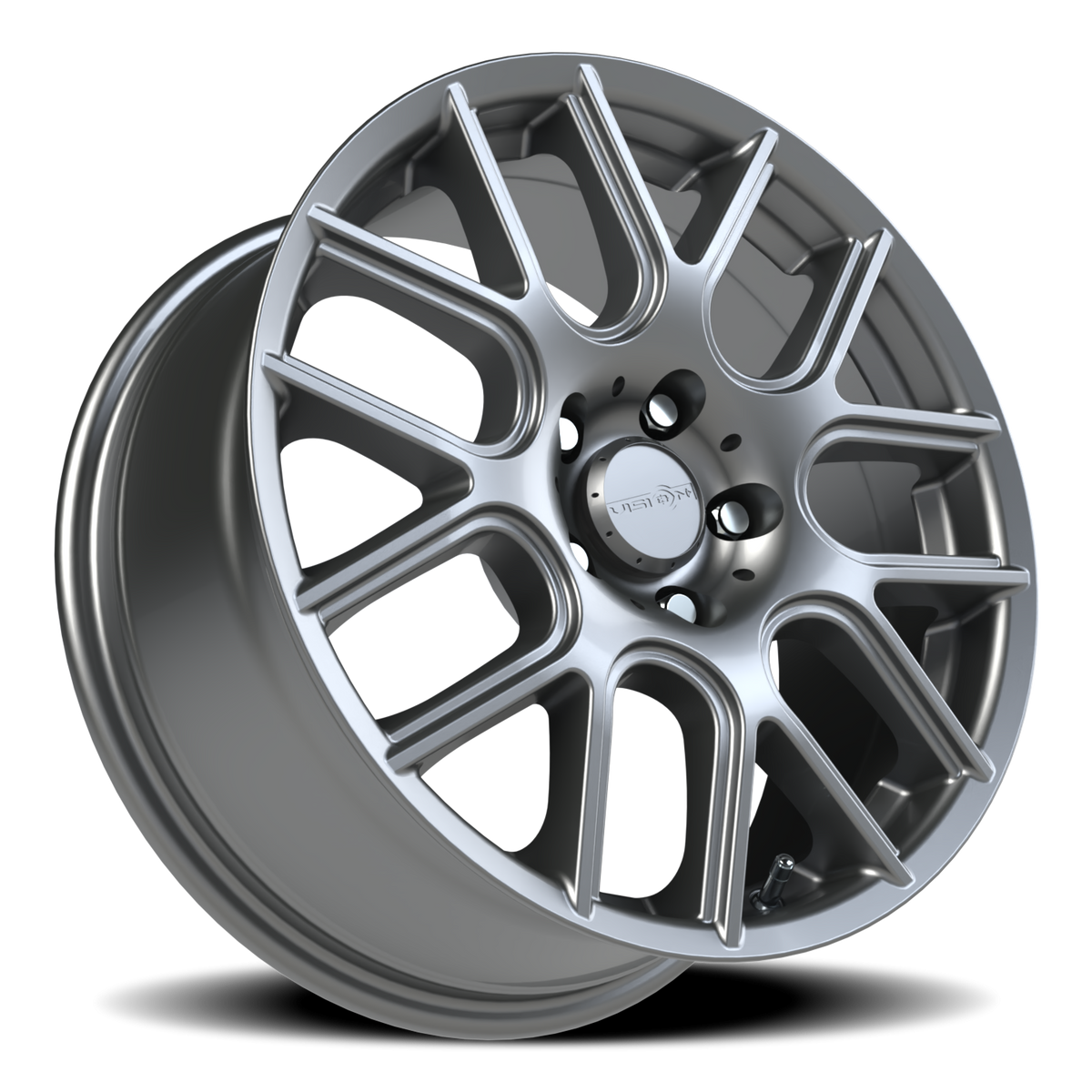 Vision Wheel 426H Gunmetal 17x7.5 +38 5x108mm 73.1mm - Wheelwiz