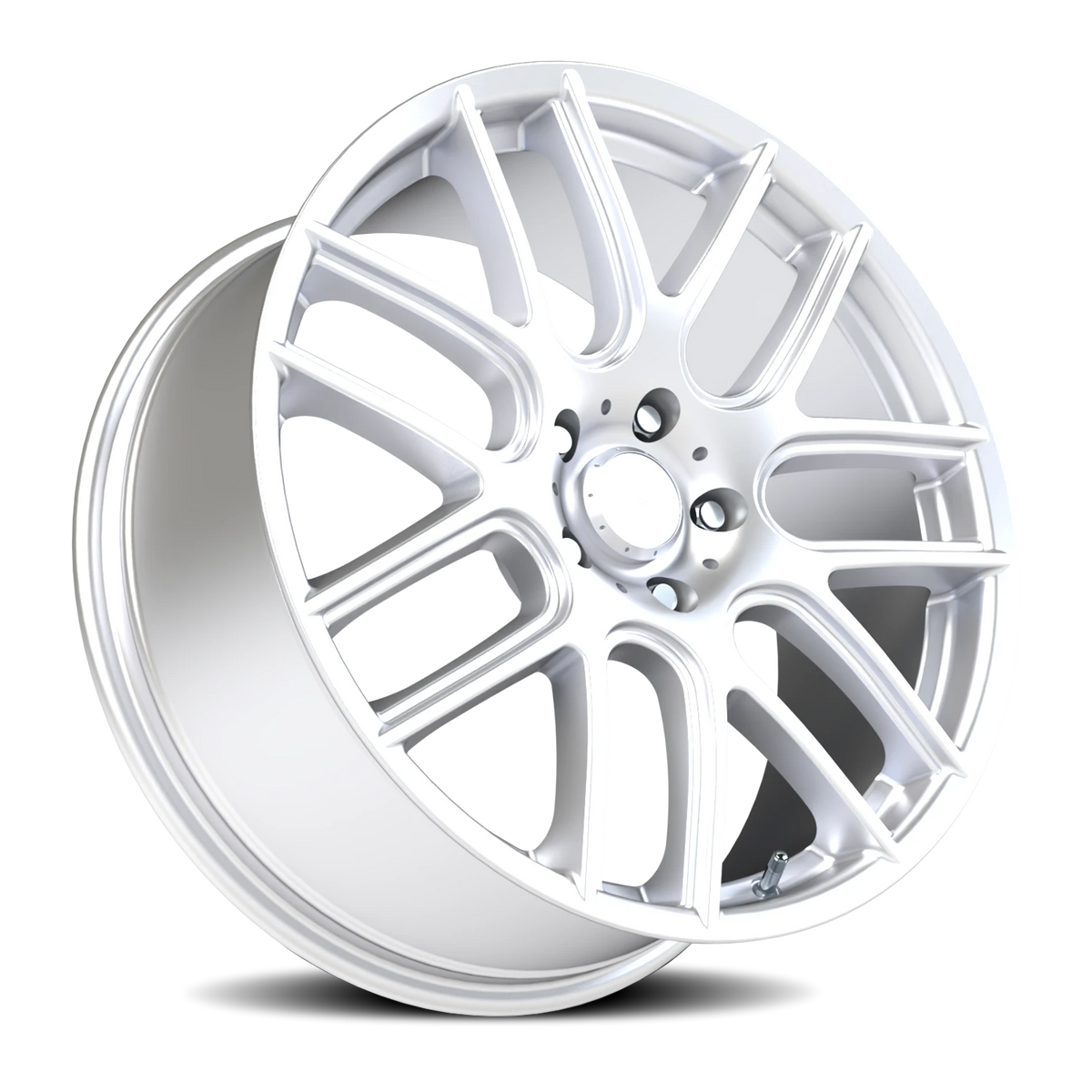 Vision Wheel 426H Hyper Silver 20x8.5 +40 5x114.3mm 73.1mm - Wheelwiz