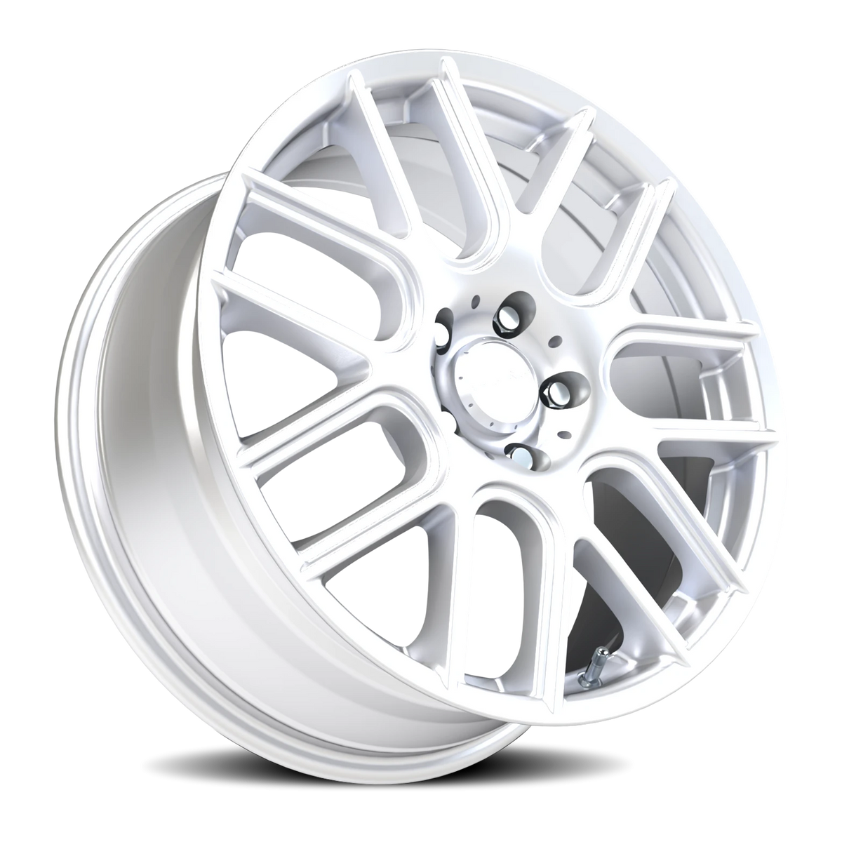 Vision Wheel 426H Hyper Silver 18x8 +45 5x112mm 66.6mm - Wheelwiz