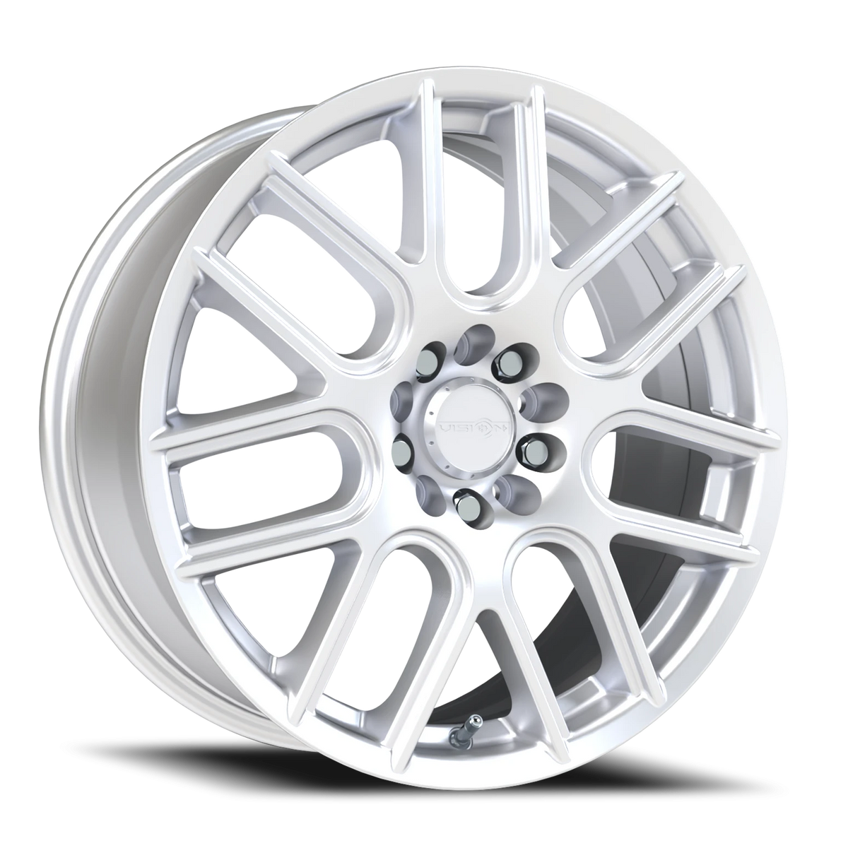 Vision Wheel 426H Hyper Silver 18x8 +20 5x110mm 73.1mm - Wheelwiz