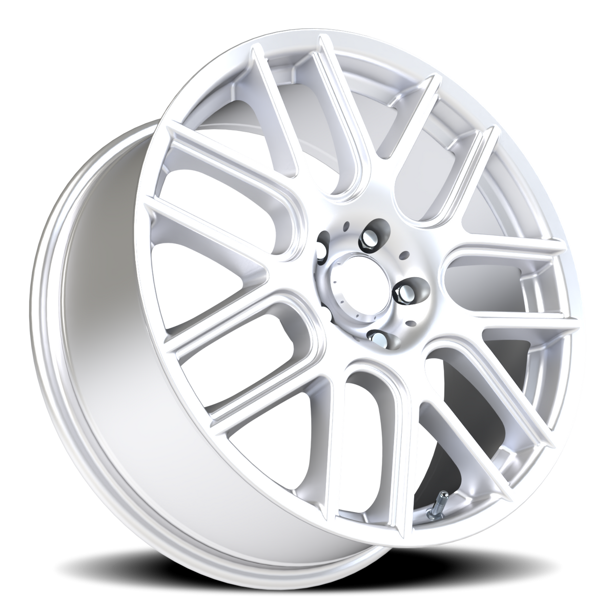 Vision Wheel 426H Hyper Silver 19x8 +38 5x120mm 72.6mm - Wheelwiz
