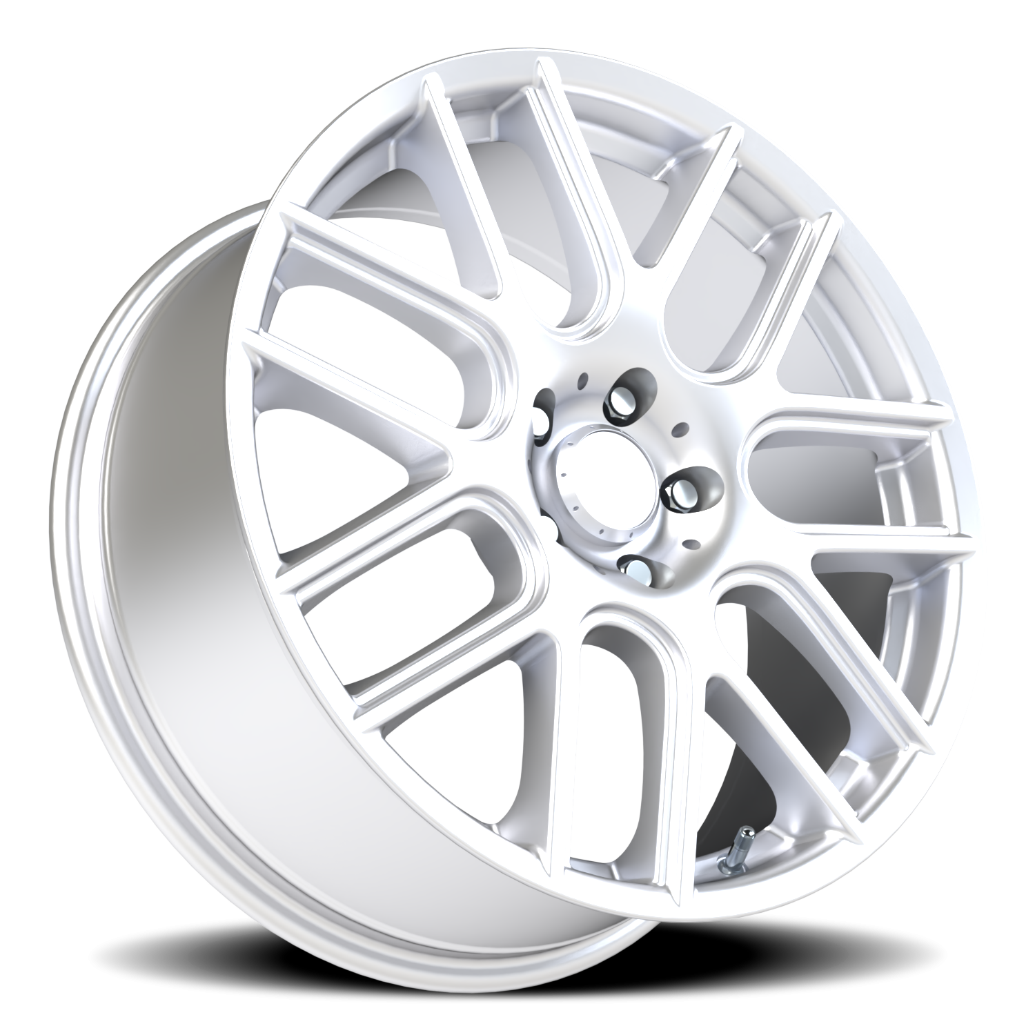 Vision Wheel 426H Hyper Silver 19x8 +38 5x120mm 72.6mm - Wheelwiz