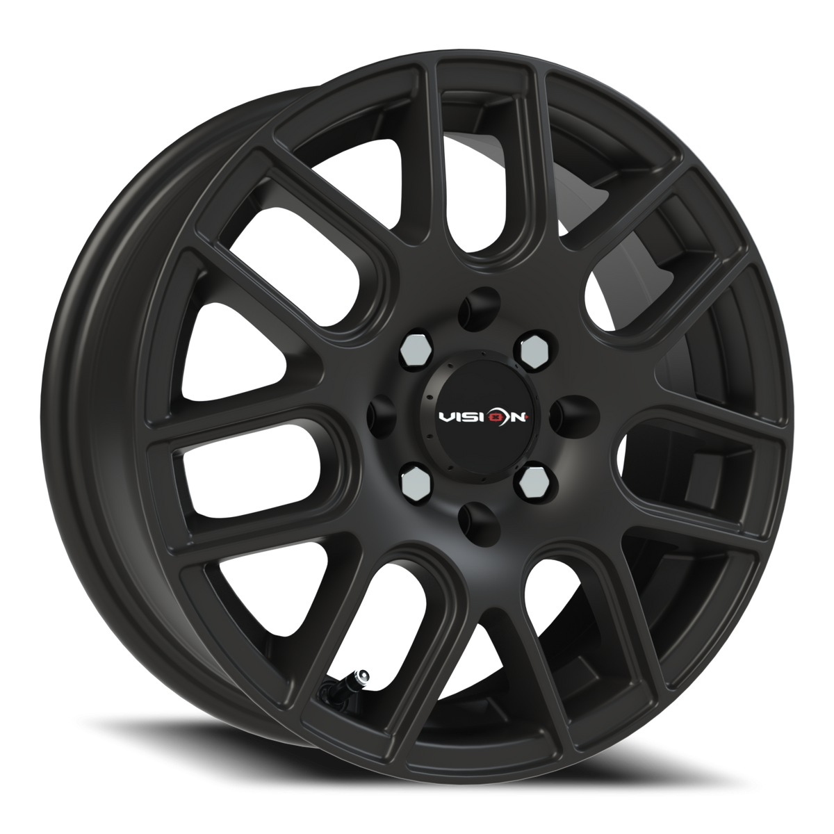 Vision Wheel 426H Matte Black 14x5.5 +38 4x100mm 73.1mm - Wheelwiz