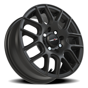 Vision Wheel 426H Matte Black 14x5.5 +38 4x100mm 73.1mm - Wheelwiz